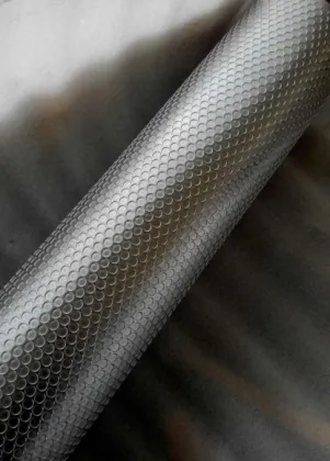 Energy-saving and environmentally friendly embossed rollers
