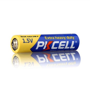 Shenzhen Pkcell AAA Carbon Zink -Batterien 1,5 V UM4 -Schwerpunkt für Taschenrechner