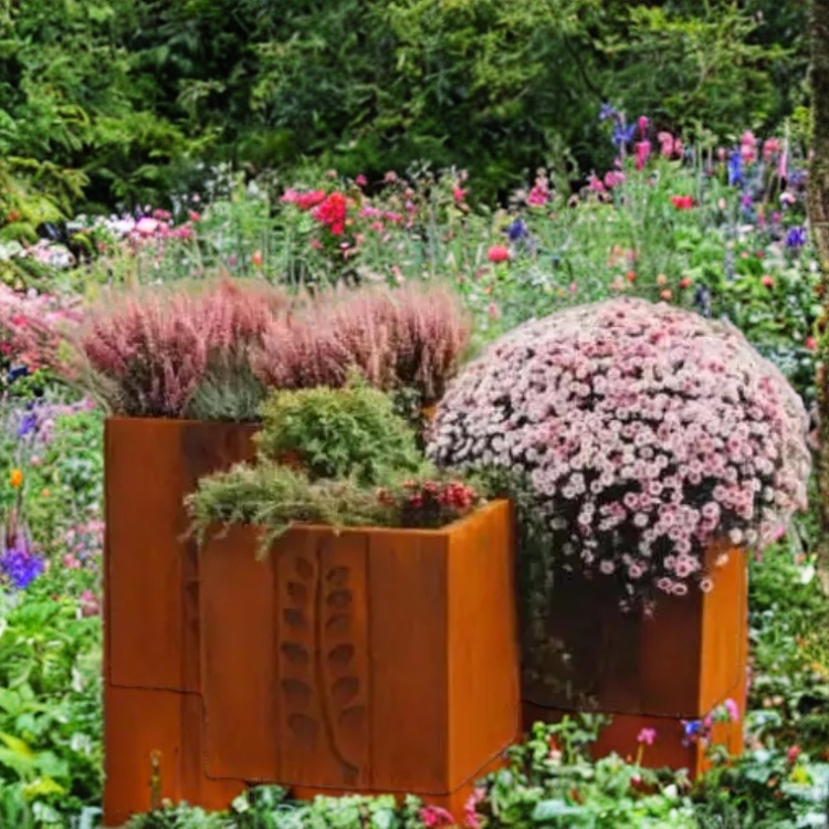 Corten Steel Planter Box