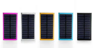 Portable Mono Crystalline Silicon Solar Panel Chargers Led Indicators