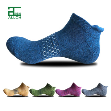 ALLCH Adult Unisex Hiking Running Socks - Terry Cotton Athletic No ShowSock