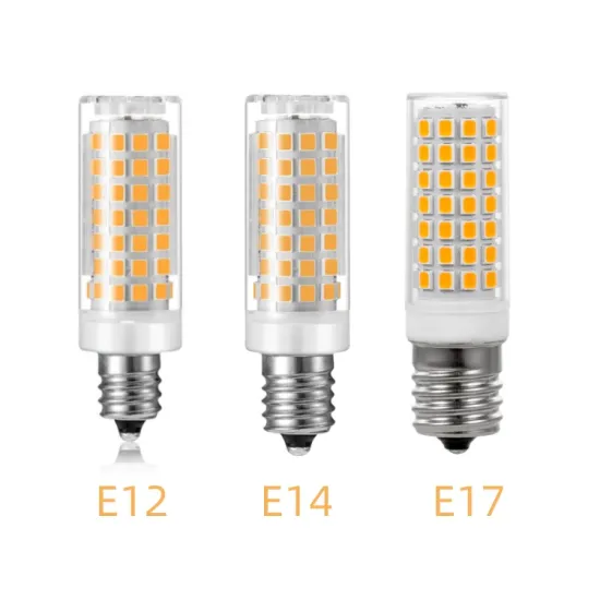 LED Christmas Light Bulbs for Indoor/Outdoor Decor - E12 E17 BA15 No Flicker Dimmable