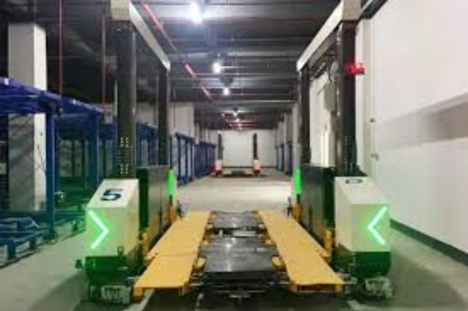 Automatic parking robot