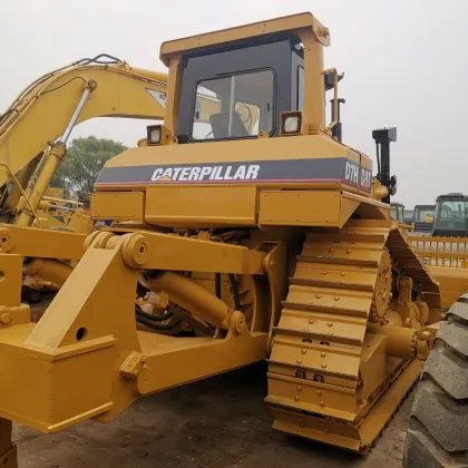 Used Caterpillar D7H Hydraulic Bulldozer for Forestry Machinery