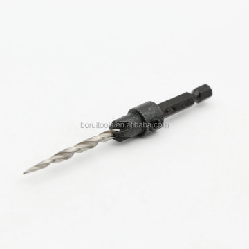 SUBORUI Hex Shank Countersink Drill Bit for Wood Working OEM 1/4 Inch PVC Screw
