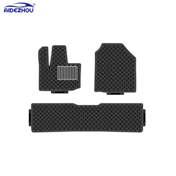 Wholesale Waterproof Universal 2D Latex Car Floor Mats Fit For XIAOPENG G3 EV 2020+ With Hanger