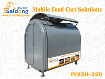New design mobile food cart for sale fast food kiosk outdoor fast food kiosk