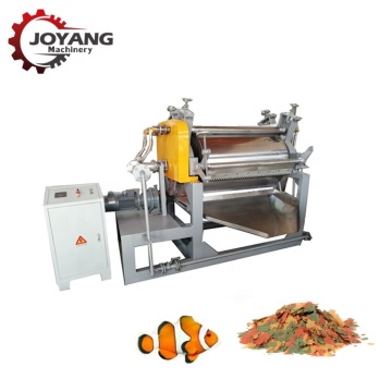 Flockenfisch -Lebensmittelproduktionslinie für Zierfuttermittelmaschine