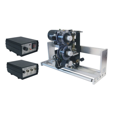 Electric Hot Transfer Thermal Coding Foil Date Printing Machine with Black Ink Ribbon