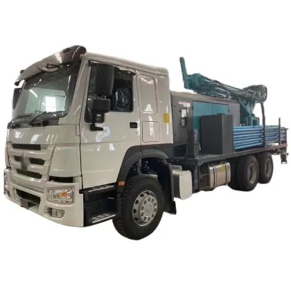 South Africa 200m Water Well Borehole Drilling Rig Trucks with Mud Pump