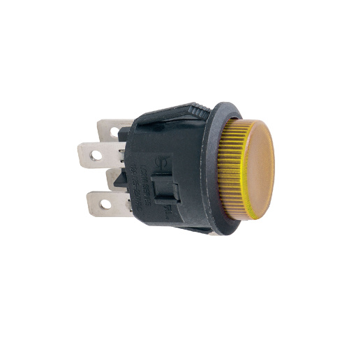 UL High Current Sesaat LED Push Button Beralih