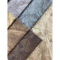 Tissu velours effet marbre vintage pour revêtement de canapé