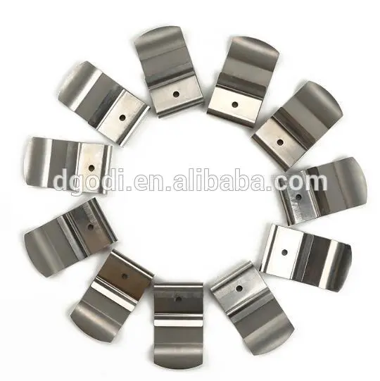 custom spring steel belt clip and other metal retaining clip
