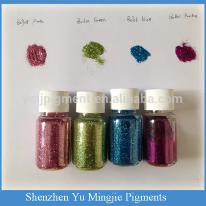 Glitter Powder Used For Nail Polish Cosmetics
