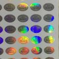 Sécurisé d'autocollant d'autocollant 3D Sticker Laser