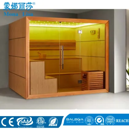 Canadian Red Cedar Sauna Enclosure Traditional Steam Room