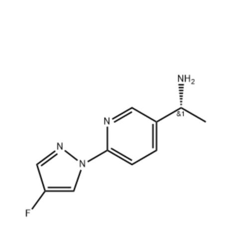 (R) -1- (6- (4-Fluoro-1H-pirazol-1-il-il) piridina-3-il) Ethan-1-amina CAS 2054317-97-2