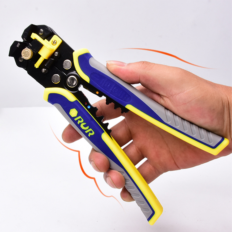 Wholesale Professional Electrician Tools 0.2-6mm Cable Stripper Crimping Plier Automatic Wire Stripper