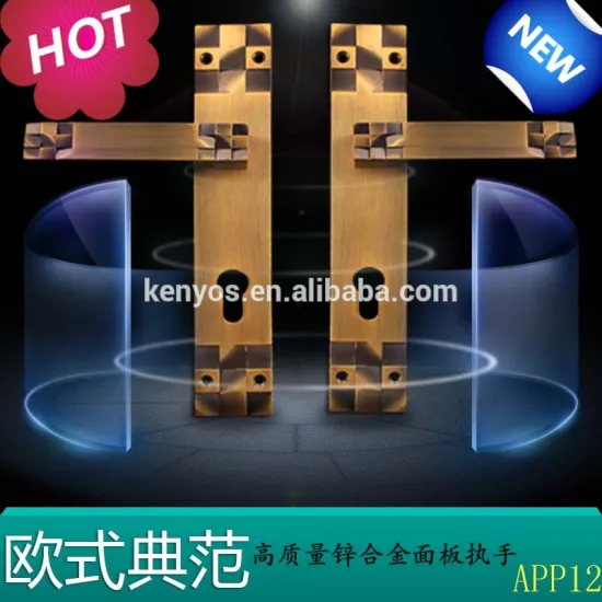 KENYOSWood Door High Quality Zinc Handle Lock Supplier Lock Pick Set