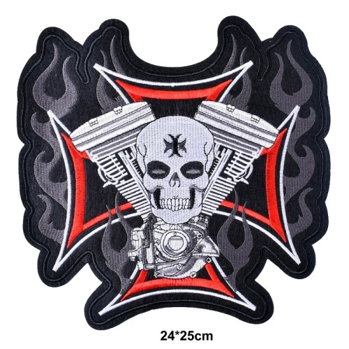 Grappige borduurwerk militaire patch volledige appliques