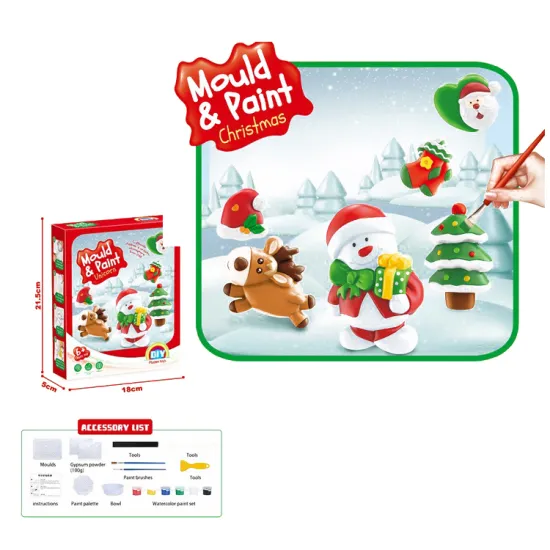 Christmas Painting Kit: $1 Dollar Promotion - Toys, Kids' Arts and Crafts Set & DIY Gift Idea