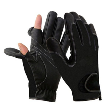 Guantes impermeables especiales para pesca con tres dedos