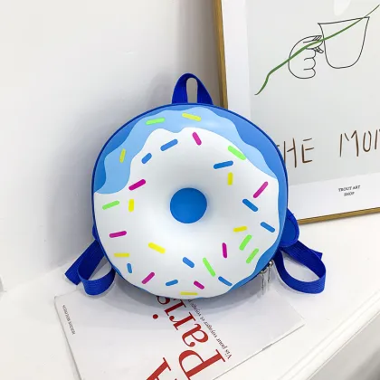 Fashion Lovely Doughnut Backpack Girls Toy Gift