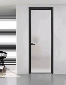 SMIRO Modern popular bathroom aluminum swing door
