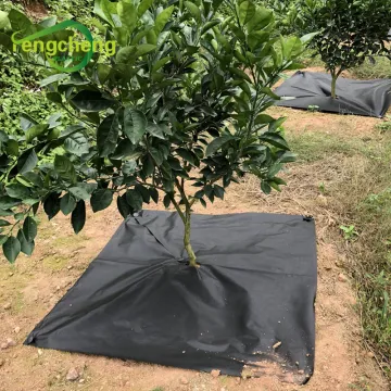 PP UV black weed barrier non woven fabric