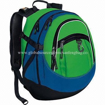 Bright color men's backpack