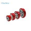 Polyurethane Rubber Transparent Pulley Custom Caster