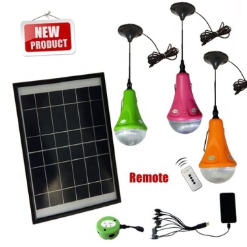Portable Rechargeable Solar LED Lamp