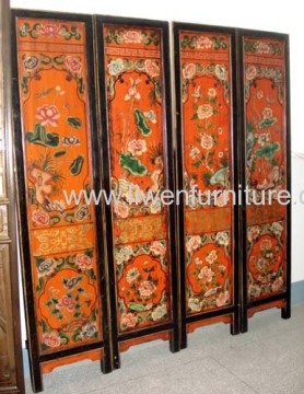 Old Furniture Chinese Screen 