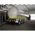 50 CBM LPG Gas Truck نصف مقطورة