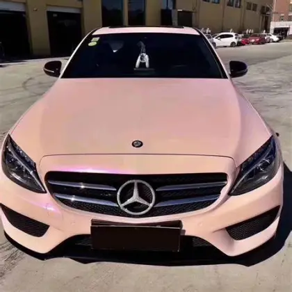 Custom Private Brand Pink Car Stickers and Vinyl Wraps