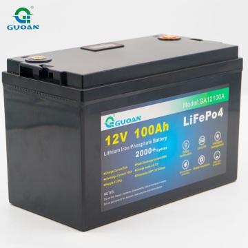 Waterproof 12V/24V Lithium Ion LifePO4 Battery with RS485 CAN BUS Communication for Marine Backup Power