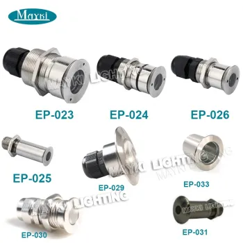 SS304 316 Swimming Pool End Fittings for Fiber Optic Garden Floor Decoration