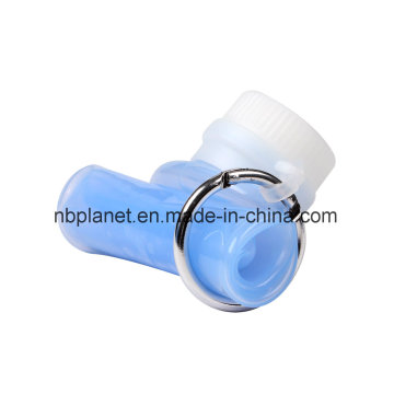 Foldable Plastic & Silicon Water Bottle