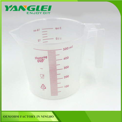 YL-206 PP 500ML measuring cup
