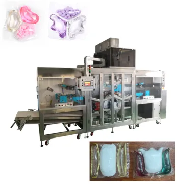 High Precision Dishwasher Powder Pods Production Machine