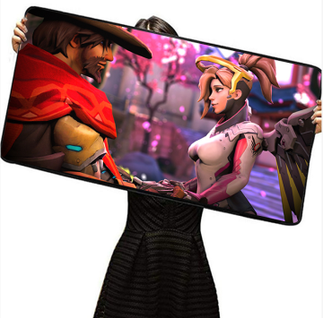 OEM Custom World Map Desk Mat - Hot Sale Gamer Mouse Pad for Advertising