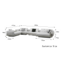 Modular corner sofa