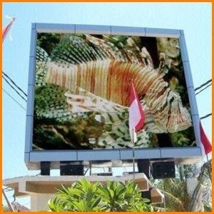 High Resolution Outdoor Ph16mm Super Thin Led Screen With Silan Chip For Shopping Mall