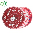 Eco-vriendelijke Silicone Tea Cup Christmas Coaster Sets