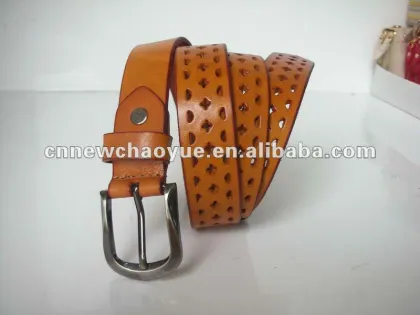 2012 fashion mexican leather belts/Customized Designs