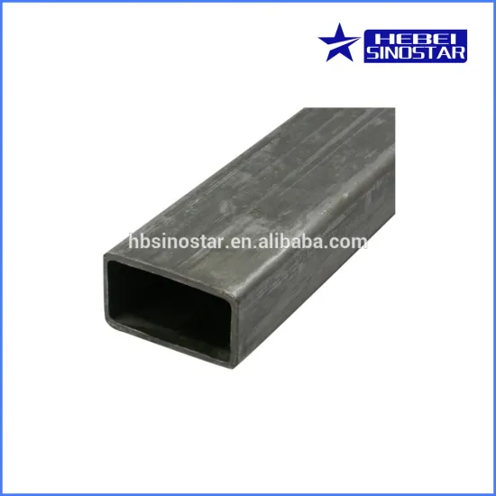 Steel pipe suppliers Hot rolled galvanized rectangular steel pipe