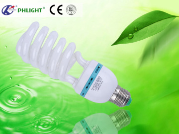 2014 China cheap energy saving wholesale 25/26/32/40W 5.0T half spiral LED light bulb