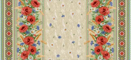 Pvc Printed fitted table covers Table Linens London