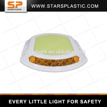 self-luminous road studs,fluorescence PVC road stud for packing