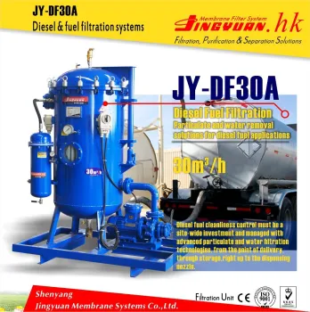 JY-DF30A High-performance Diesel Purification Filter system for military industry
